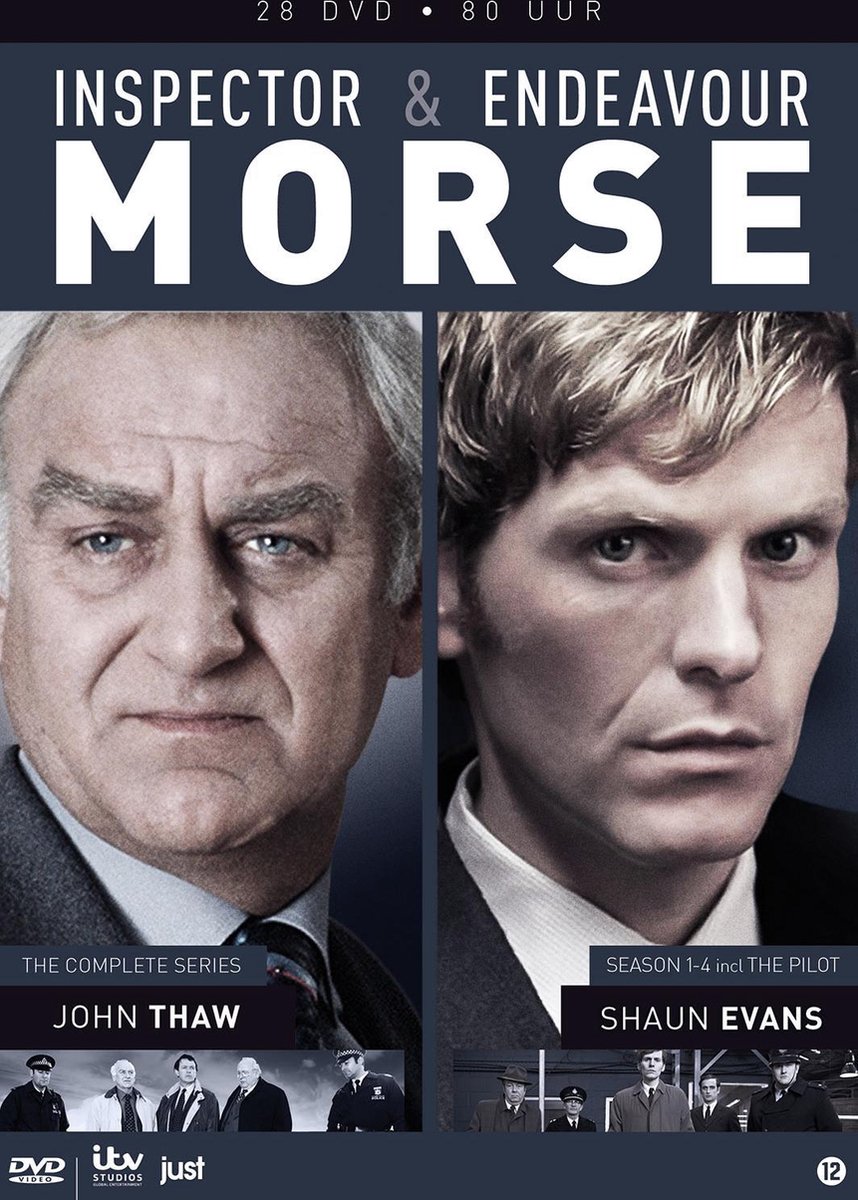 Inspector Morse complete collection seizoen 1 t/m 7 + Endeavour Morse seizoen 1 t/m 4.. foto