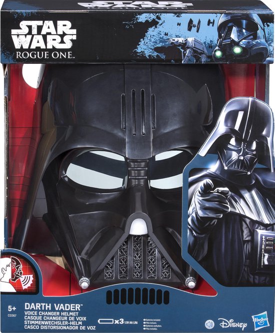 Whirlpool Millimeter Merg Star Wars Deluxe Darth Vader Helm - Stemvervormer | bol.com