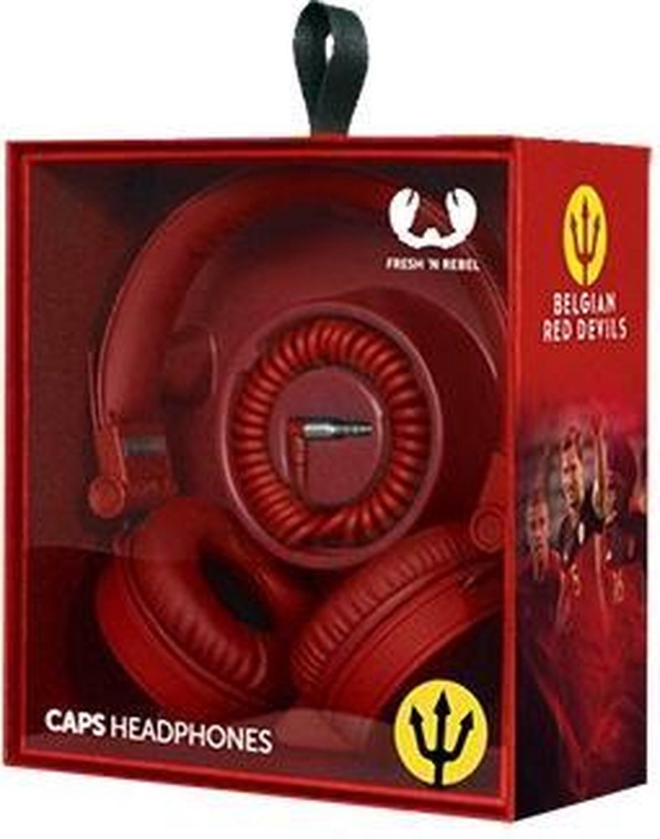 Belgian Red Devils On-ear Koptelefoon - Rood | bol.com