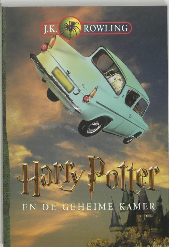 Cover van het boek 'Harry Potter en de geheime kamer'