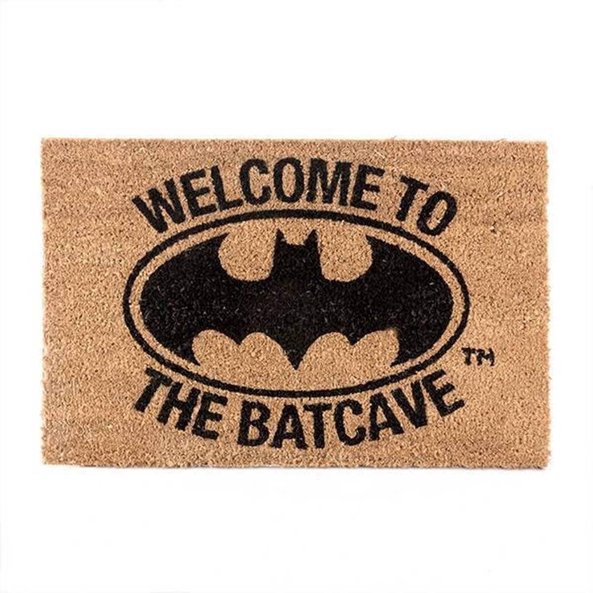 Pyramid International Batman Deurmat Welcome To The Batcave 40 x 60 cm Bruin