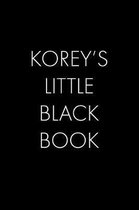 Korey's Little Black Book