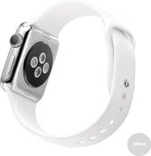 Merkloos Siliconen bandje - Series 1/2/3 (38mm) - Wit