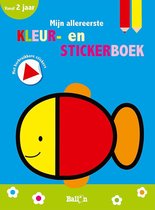 Mijn Allereerste Kleur- en Stickerboek Vis