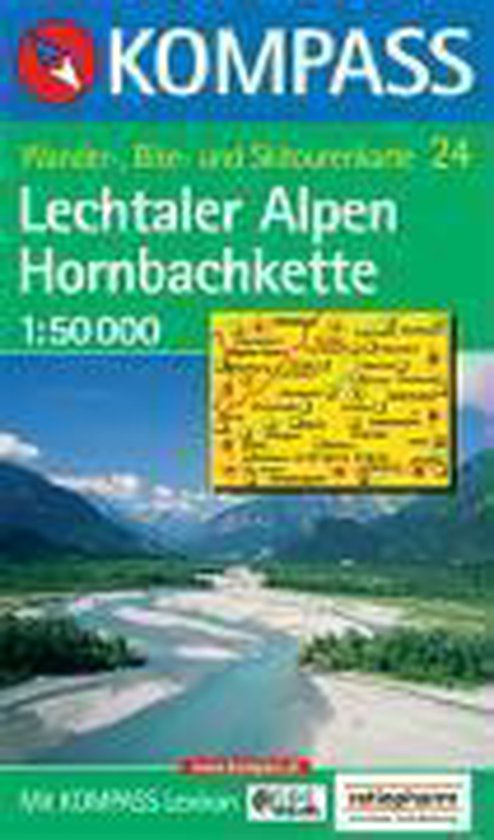Lechtaler Alpen, Hornbachkette 1 : 50 000 - cover
