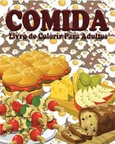 Comida Livro de Colorir Para Adultos