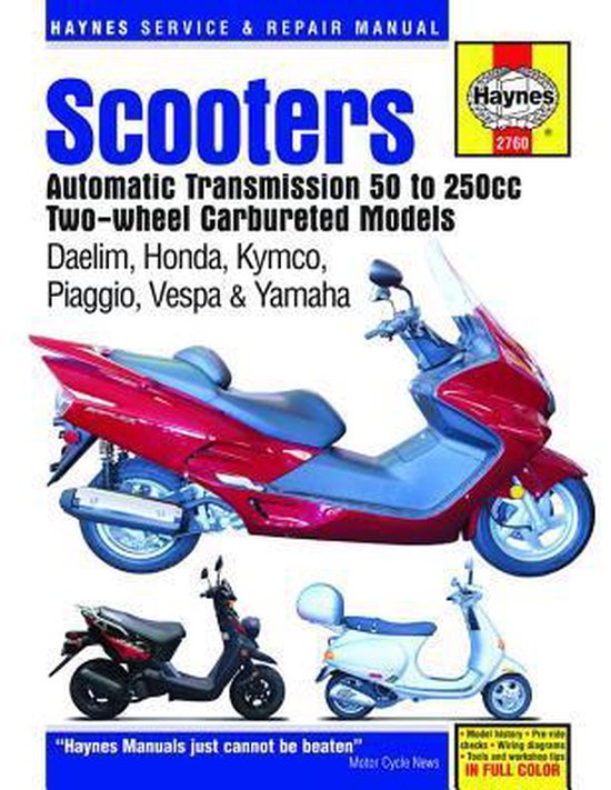 Scooters Service and Repair Manual 9781563927607 Haynes Publishing