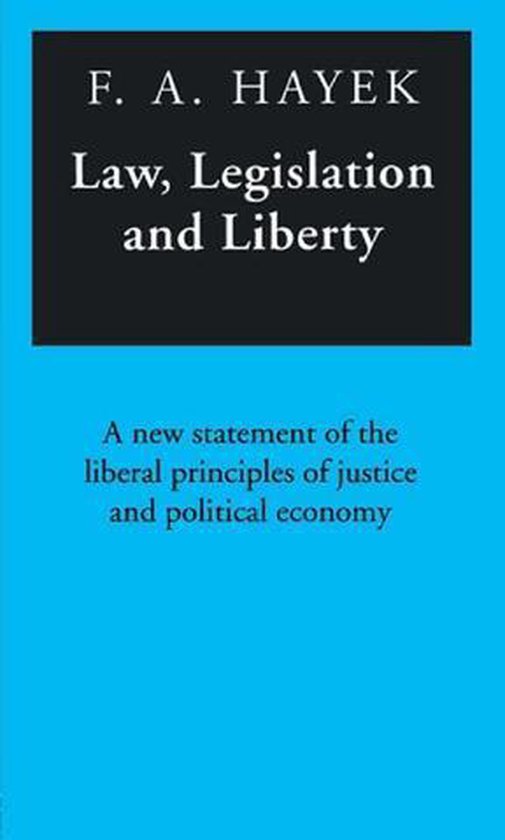 Law, Legislation and Liberty - cover