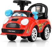 Milly Mally Ride On Joy Loopwagen Junior Rood/zwart