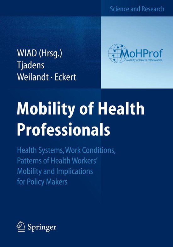 Mobility of Health Professionals (ebook), Frits Tjadens 9783642340536