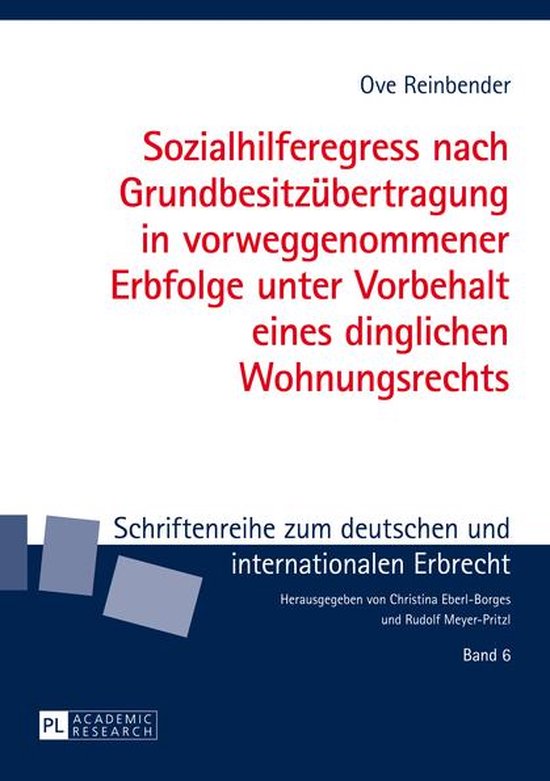 Schriftenreihe zum deutschen und internationalen Erbrecht 6  ... - cover