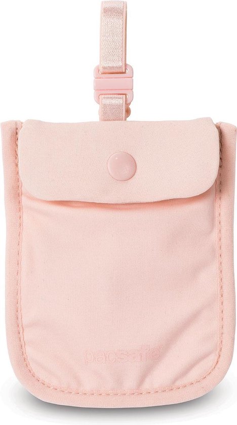 Pacsafe Coversafe S25 - Geheime BH-zak - Beige-Roze (Orchid Pink)
