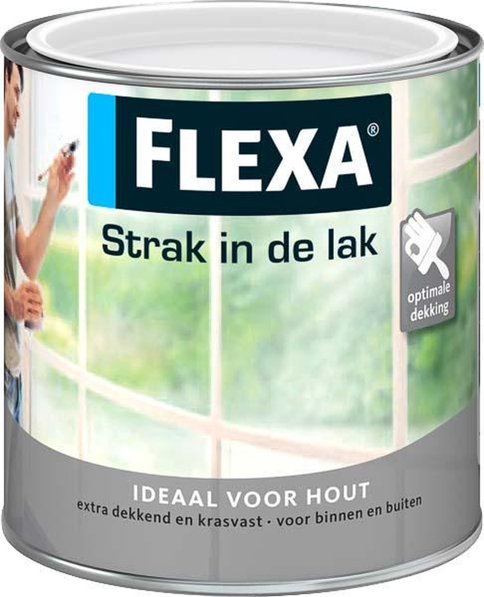 Flexa Strak In De Lak Hoogglans - Camel - 0,25 liter