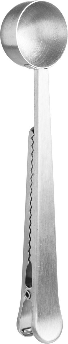Price & Kensington Speciality thee- en koffiemaatlepel met vershoudclip uit rvs 17cm
