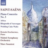 Romain Descharmes, Malmö Symphony Orchestra, Marc Soustrot - Saint-Saëns: Piano Concerto No.3 (CD)