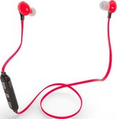 Caliber MAC060BT-R - Draadloze in-ear oordopjes met Bluetooth technologie - Rood