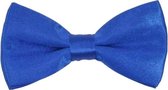 Fako Fashion® - Kinder Vlinderstrik - Vlinderdas - Kinderstrik - Strik - Effen - 10cm - Royal Blauw