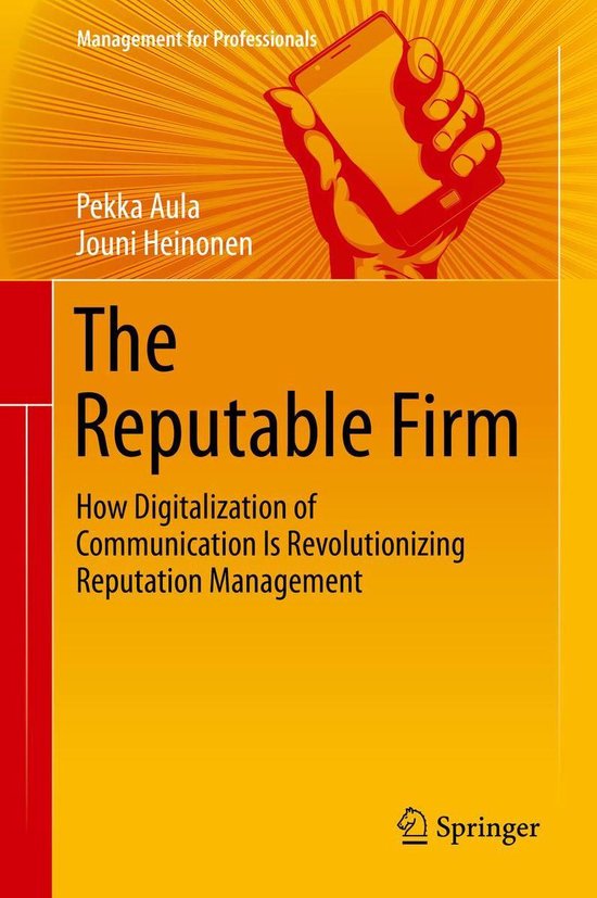 Management for Professionals - The Reputable Firm - cover