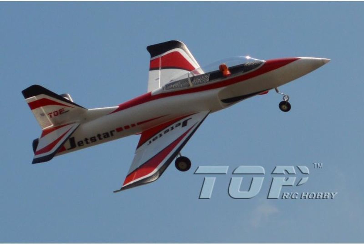 Model Aircraft Company RC Vliegtuig Top RC Hobby Jet Star Ducted Fan  ,red,RTF | bol.com