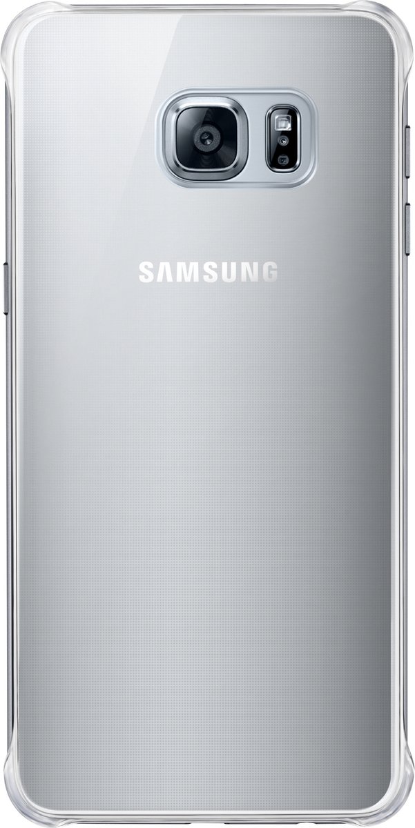 Samsung Glossy Cover voor Samsung Galaxy S6 Edge Plus - Zilver