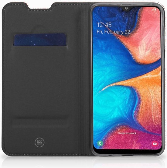 Coque Samsung Galaxy A30 avec Motif Aimant Orange