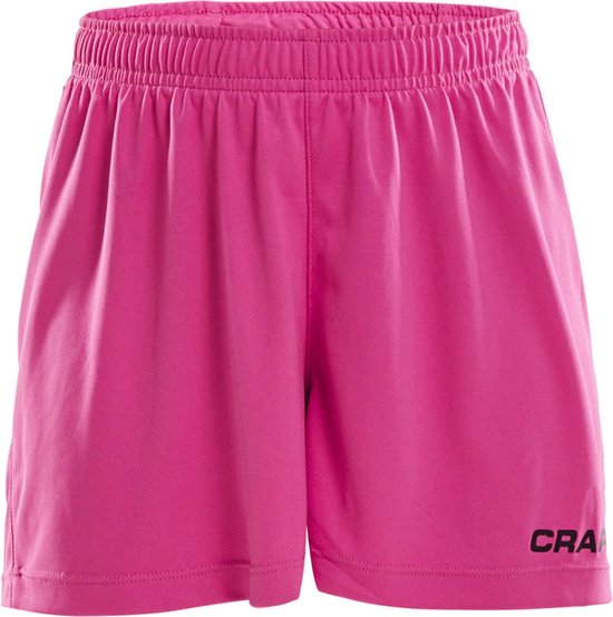 Craft Squad Keepershort Sportbroek - Maat 122  - Unisex - Roze