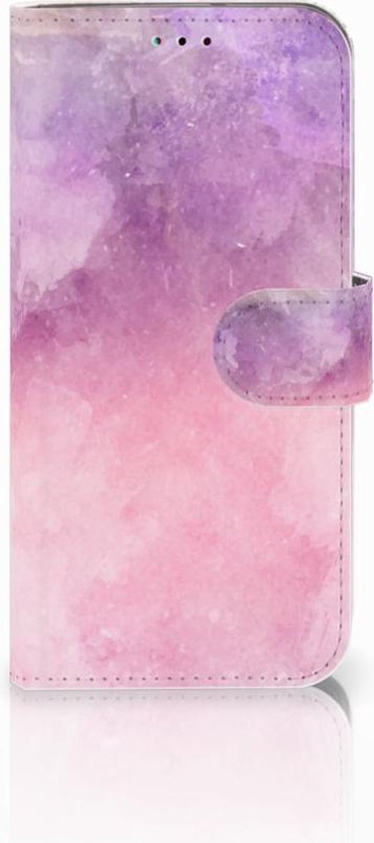 Hoesje Samsung Galaxy A40 Pink Purple Paint