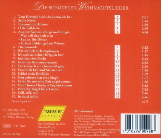 Die Schonsten Weihnachtsl