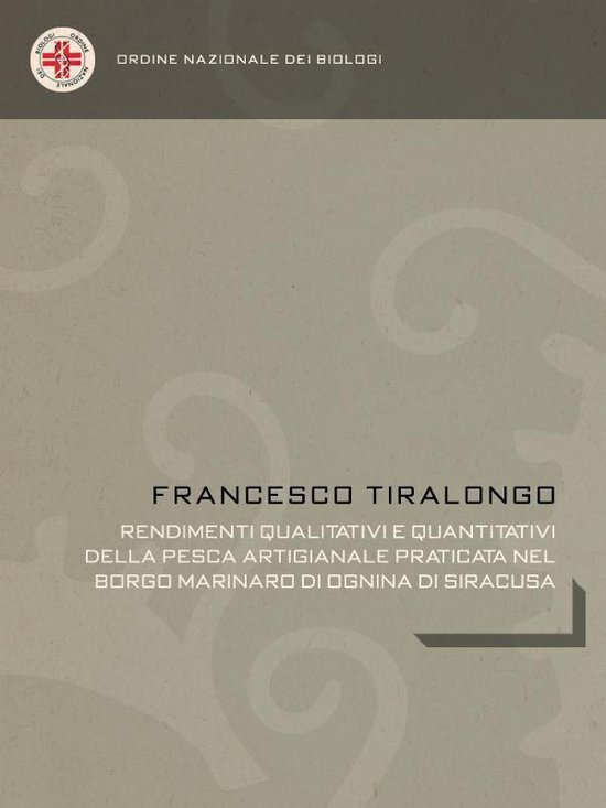 Rendimenti qualitativi e quantitativi della pesca artigianal ... - cover