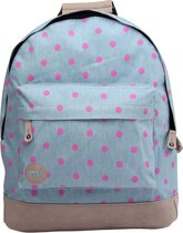 Mi-Pac Premium Rugzak Denim Polka Pink