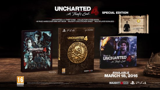 Uncharted 4: A Thief's End - Special Edition - PS4