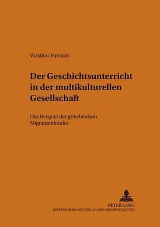 Der Geschichtsunterricht in der multikulturellen Gesellschaf ... - cover