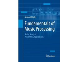 Omslag van Fundamentals of Music Processing