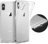 DrPhone iOS Smartphone X / XS TPU Hoesje - Transparant Ultra Dun Premium Soft-Gel Case - Official DrPhone Product