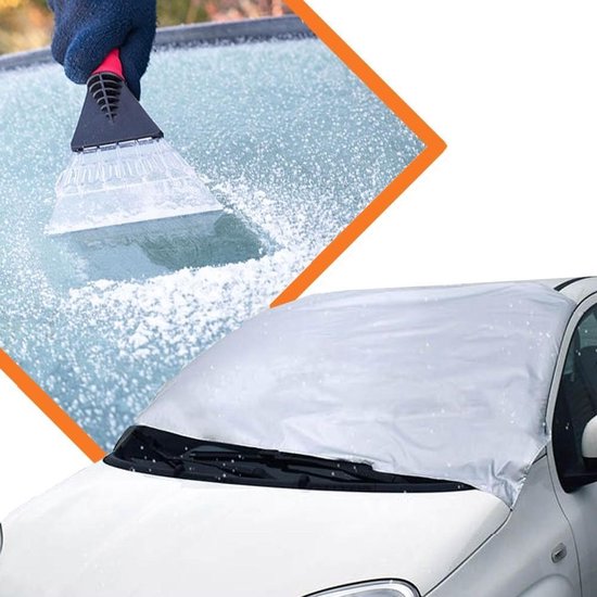 Couverture antigel voiture - couverture anti-glace - protection antigel -  dégivrage de
