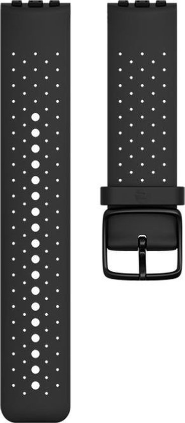 Polar Polsband Grit/Vantage 22mm Zwart S/M H&L