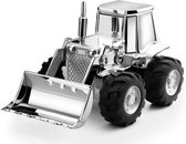 Zilverstad - Tirelire Tracteur argenté