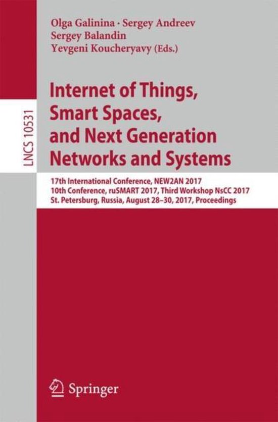 Lecture Notes in Computer Science10531- Internet of Things,  ... - cover