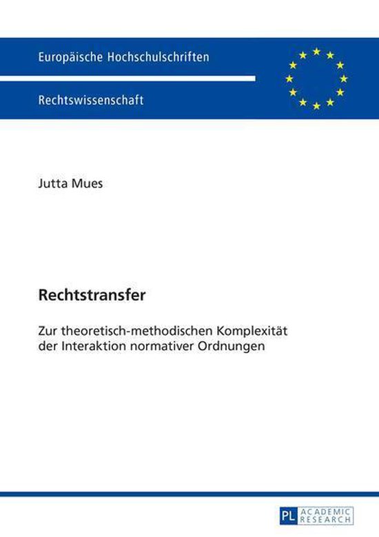 Europaeische Hochschulschriften Recht 5700 - Rechtstransfer - cover