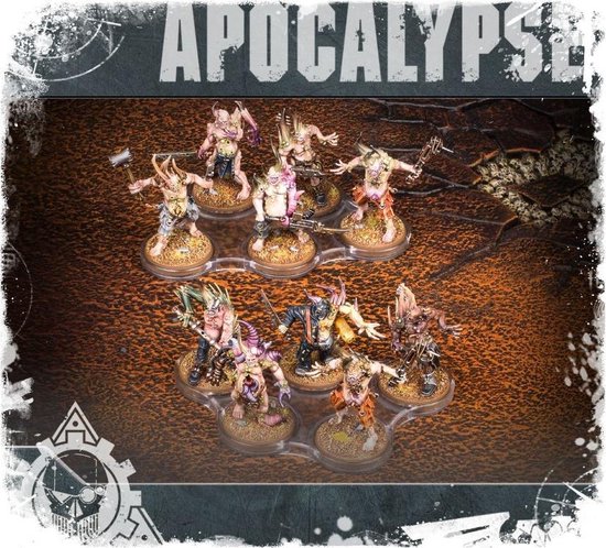 Thumbnail van een extra afbeelding van het spel Warhammer 40K: Apocalypse - 25mm Movement Trays