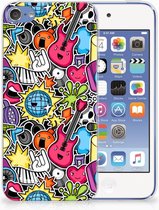 Geschikt voor iPod Touch 5 | 6 Uniek TPU Hoesje Punk Rock