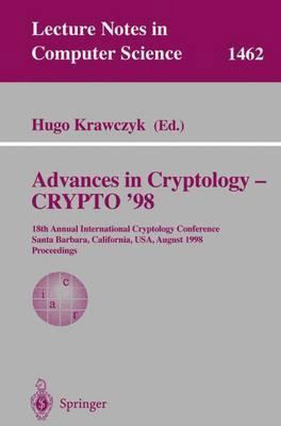 Advances in Cryptology - CRYPTO '98