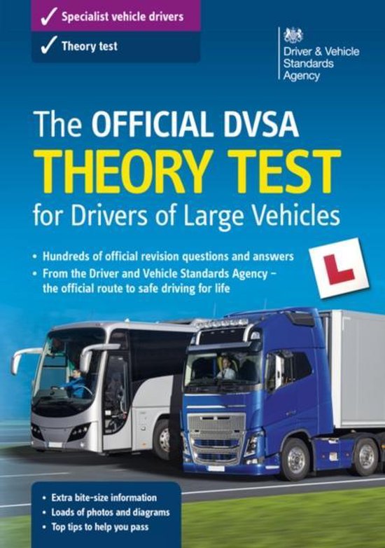 The Official DVSA Theory Test for Large Goods Vehicles - cover