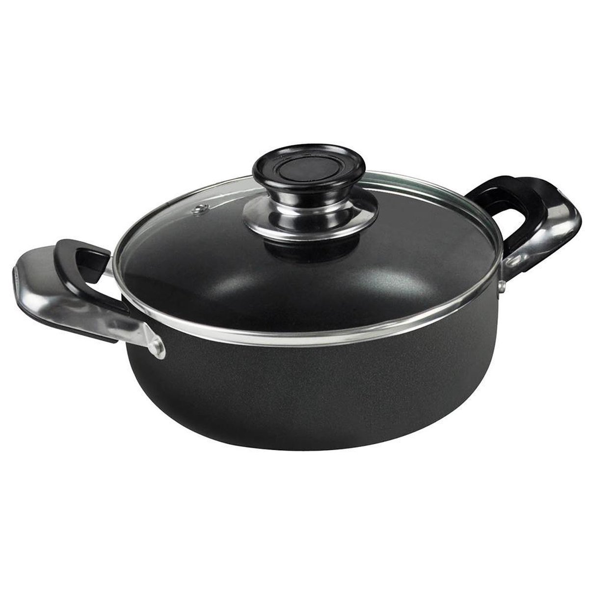 Tefal Every Day Pannenset - 5-delig P 2 glazen deksels - zwart - NIET