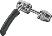 Ergotec Zadelpen Snelspanner M6 X 45 X 20 Mm Chroom / Zwart