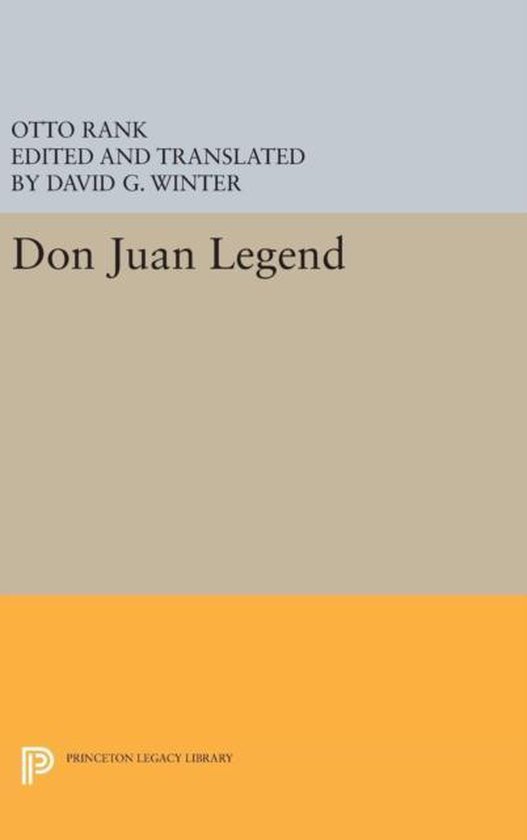 Princeton Legacy Library- Don Juan Legend - cover