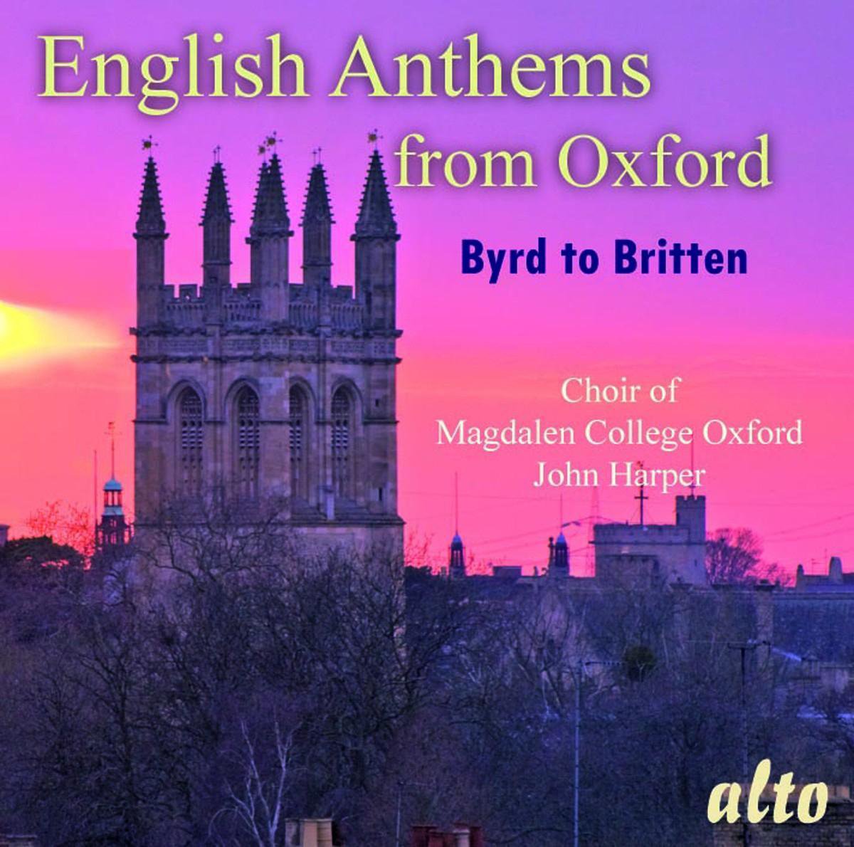 English Anthems From Oxford Byrd To Brit