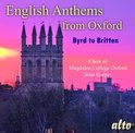 English Anthems From Oxford