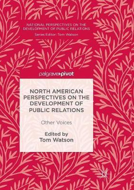 National Perspectives on the Development of Public Relations ... - cover