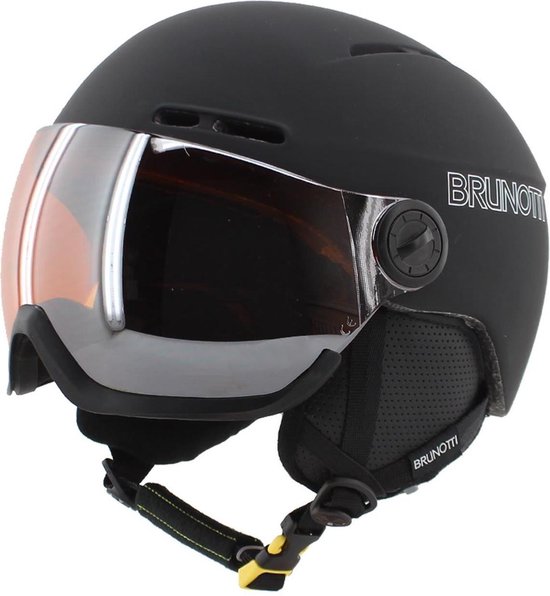 Brunotti Ski Helm met vizier Harper 1 Helmet Kleur Zwart Maat 53